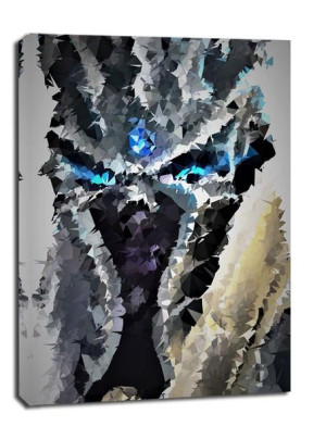 POLYamory - Lich King, Warcraft - obraz na płótnie 40x50 cm