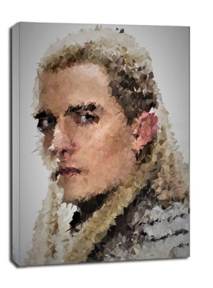 POLYamory - Legolas, Władca Pierścieni - obraz na płótnie 40x50 cm