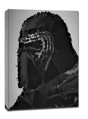 POLYamory - Kylo Ren, Gwiezdne Wojny Star Wars - obraz na płótnie 60x80 cm