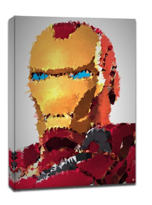 POLYamory - Iron Man, Marvel - obraz na płótnie 40x60 cm