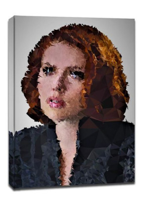 POLYamory - Black Widow, Marvel - obraz na płótnie 40x50 cm