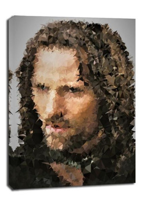 POLYamory - Aragorn, Władca Pierścieni - obraz na płótnie 60x80 cm