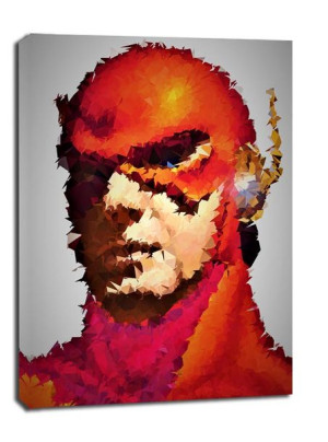 POLYamory - Flash, DC Comics - obraz na płótnie 30x40 cm