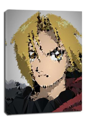 POLYamory - Edward, Fullmetal Alchemist - obraz na płótnie 61x91,5 cm