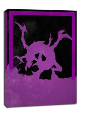 League of Legends - Cho Gath - obraz na płótnie 20x30 cm