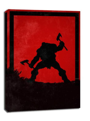 For Honor - Berserker - obraz na płótnie 40x50 cm