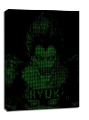 H4CK3D - Ryuk, Death Note - obraz na płótnie 70x100 cm
