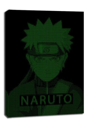 H4CK3D - Naruto - obraz na płótnie 60x80 cm