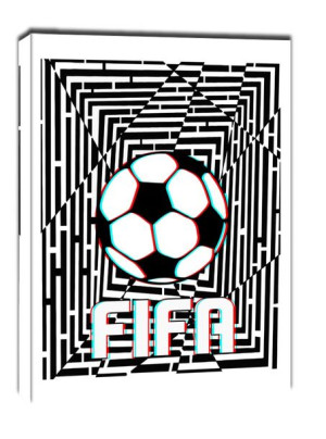 Maze Gaze FIFA - obraz na płótnie 40x60 cm
