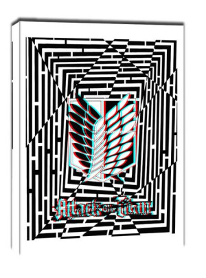 Maze Gaze Atak tytanów Attack on Titan - obraz na płótnie 40x60 cm