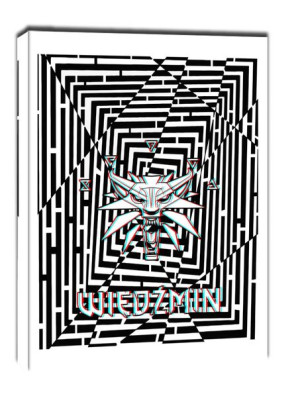 Maze Gaze Wiedźmin - obraz na płótnie 40x60 cm