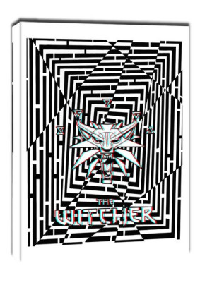 Maze Gaze Wiedźmin The Witcher - obraz na płótnie 30x40 cm
