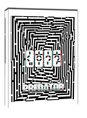 Maze Gaze Predator - obraz na płótnie 70x100 cm