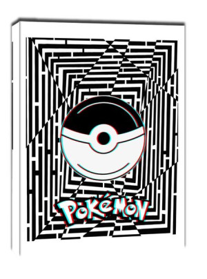 Maze Gaze Pokemon - obraz na płótnie 61x91,5 cm