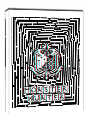 Maze Gaze Monster Hunter - obraz na płótnie 60x80 cm