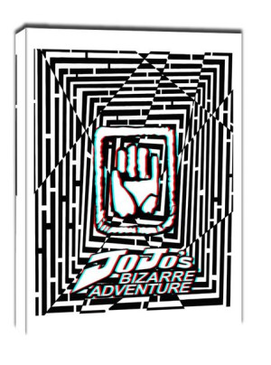 Maze Gaze JoJo’s Bizarre Adventure - obraz na płótnie 60x80 cm