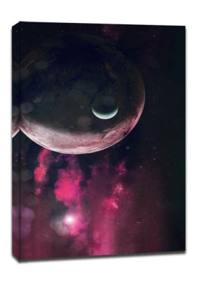 Deep Space, Bernstein - obraz na płótnie 50x70 cm
