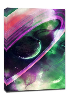 Deep Space, Bartók - obraz na płótnie 50x70 cm