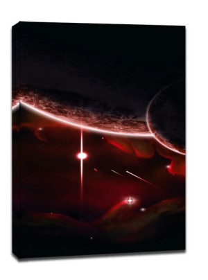 Deep Space, Williams - obraz na płótnie 40x60 cm