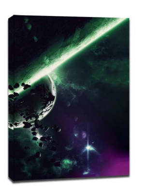 Deep Space, Verdi - obraz na płótnie 40x50 cm