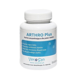 Vetosan Arthro Plus Preparat Na Stawy Dla Psów i Kotów 60 Tabletek