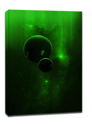 Deep Space, Ratajczyk - obraz na płótnie 90x120 cm