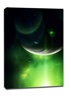 Deep Space, Gershwin - obraz na płótnie 40x50 cm