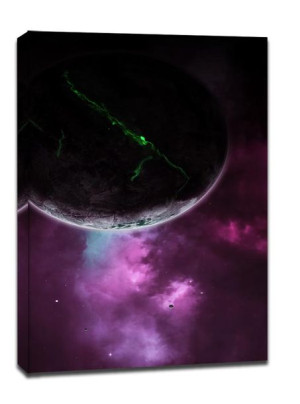 Deep Space, Elgar - obraz na płótnie 40x60 cm