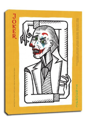 Joker II – obraz na płótnie 20x30 cm