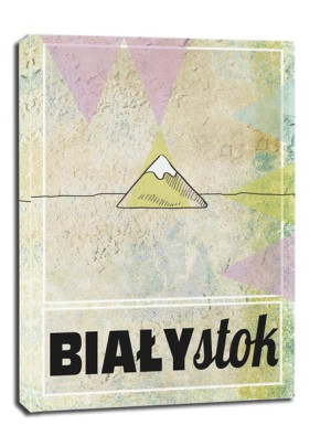 Białystok - obraz na płótnie 50x70 cm