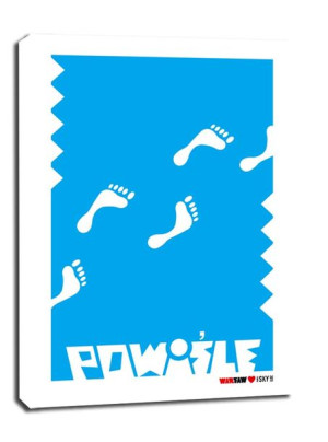Powiśle - obraz na płótnie 90x120 cm