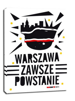 poWSTANIE - obraz na płótnie 70x100 cm