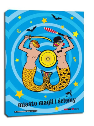 Magia i ściema - obraz na płótnie 20x30 cm