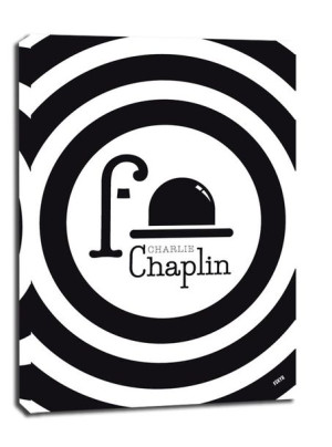 Chaplin - obraz na płótnie 61x91,5 cm