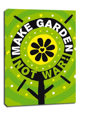 make garden - obraz na płótnie 20x30 cm