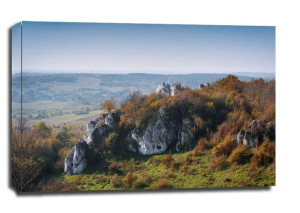 Rzędkowice - obraz na płótnie 30x20 cm