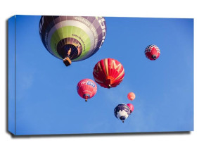 Balony - obraz na płótnie 120x90 cm