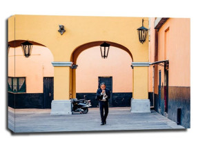 Mariachi - Mexico City - obraz na płótnie 120x90 cm