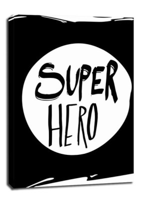 Super bohater - obraz na płótnie 70x100 cm