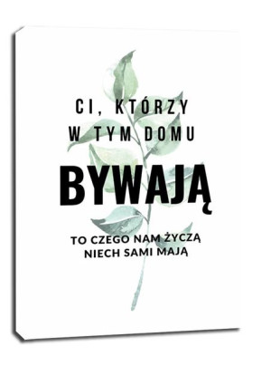 Bywalcy - obraz na płótnie 61x91,5 cm