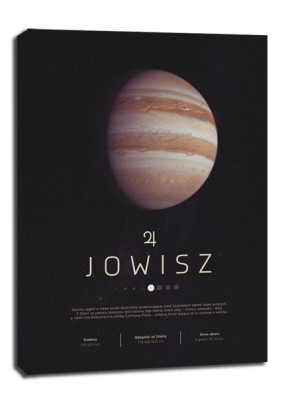 Jowisz - obraz na płótnie 70x100 cm
