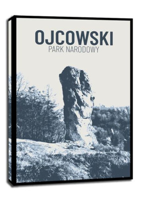 Parki Narodowe, Ojców - obraz na płótnie 30x40 cm