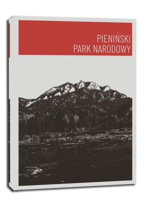Parki Narodowe, Pieniny red - obraz na płótnie 30x40 cm