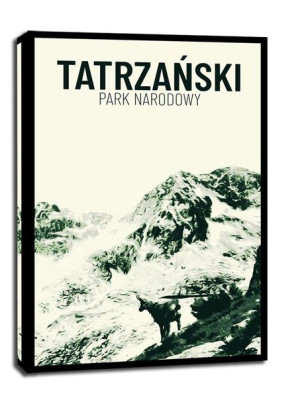Parki Narodowe, Tatry - obraz na płótnie 50x70 cm
