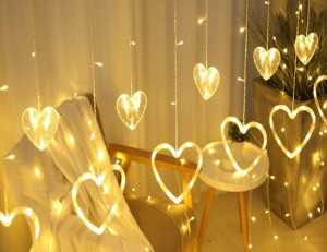 SERCA lampki kurtyna 144 LED GIRLANDA PRĄD ŚWIĘTA