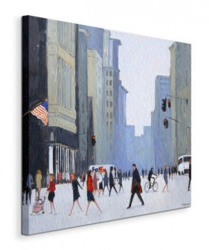 5th Avenue - New York - Obraz na płótnie 60x60 cm