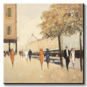 Early Birds - Harrods - Obraz na płótnie 60x60 cm