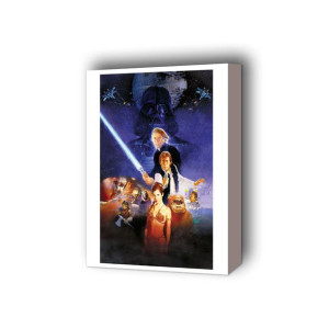 Star Wars Gwiezdne Wojny Powrót Jedi - obraz na płótnie 40x50 cm