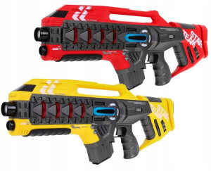 Dwa Karabiny Laserowe Zestaw Paintball Laserowy