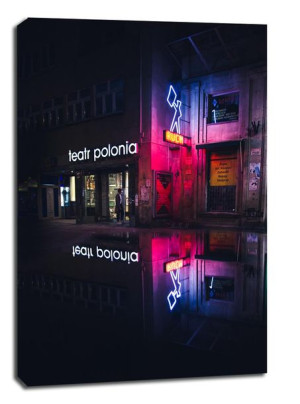 Ruch - obraz na płótnie 40x50 cm